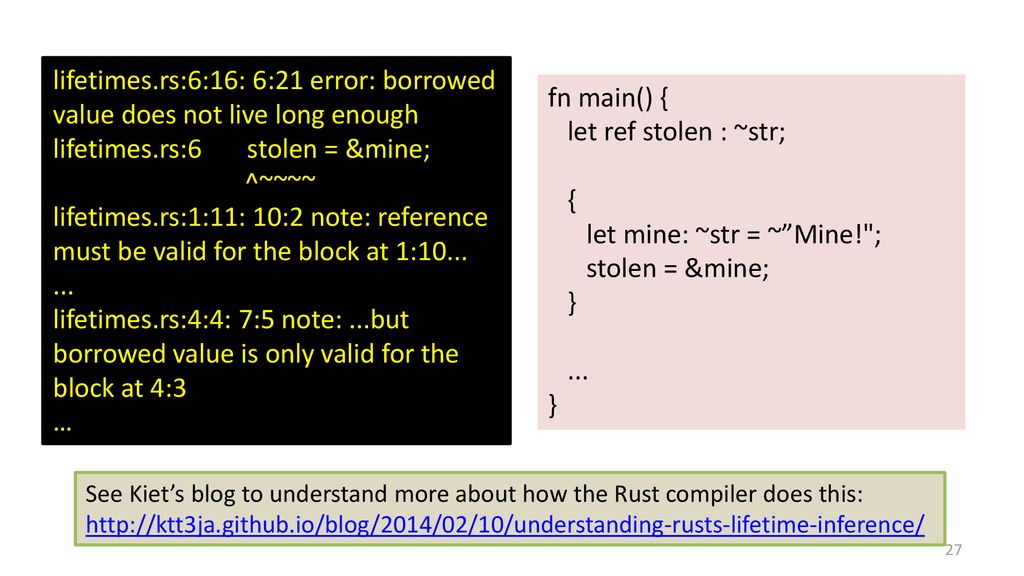 What the pointers in rust ppt download